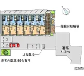 ★手数料０円★狭山市上奥富 月極駐車場